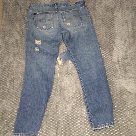 🛑SOLD🛑 Destroyed Abercrombie Jeans Sz8 Wm - Picture 5 of 6